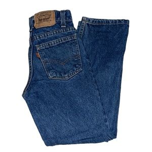 Vintage 506 orange tab Levi’s denim jeans size 9 slim